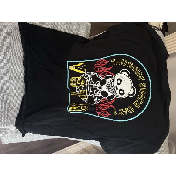 VSTR BRAND THUGGIN PANDA GRAPHIC SHORT SLEEVE TEE SIZE Large - Picture 4 of 4
